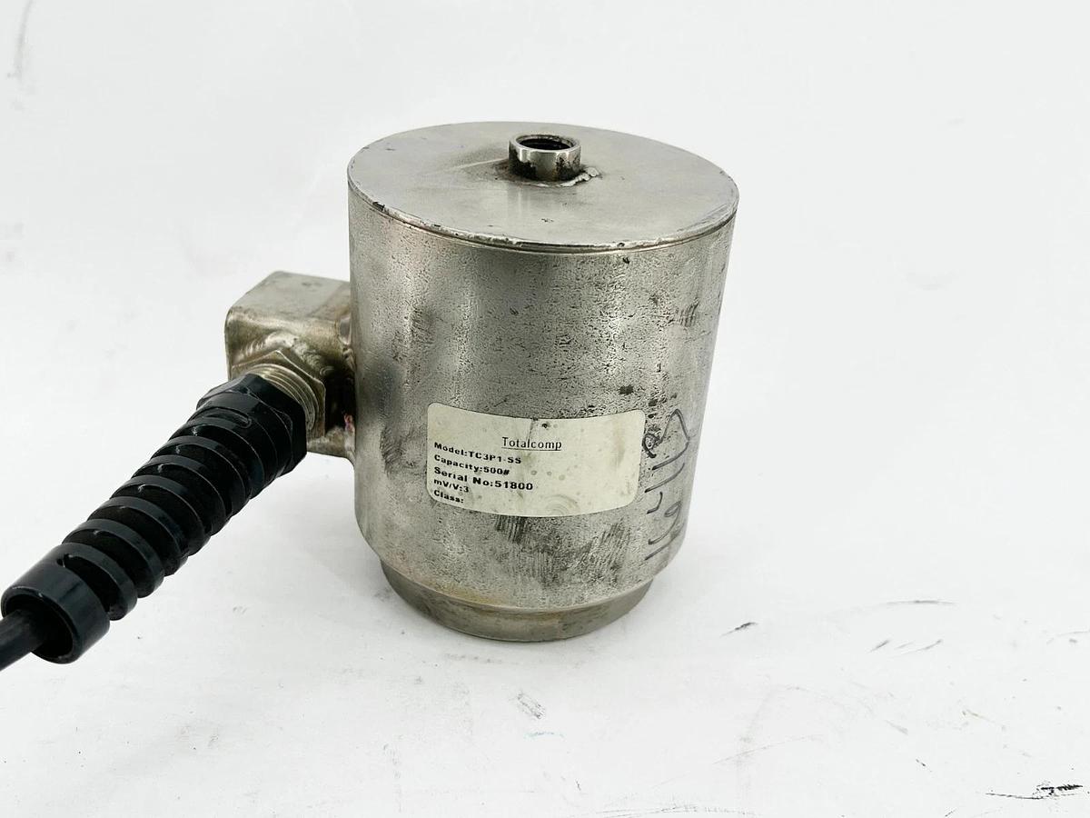 Used Totalcomp TC3P1-SS Pressure Sensor 500# 29016 - No Box