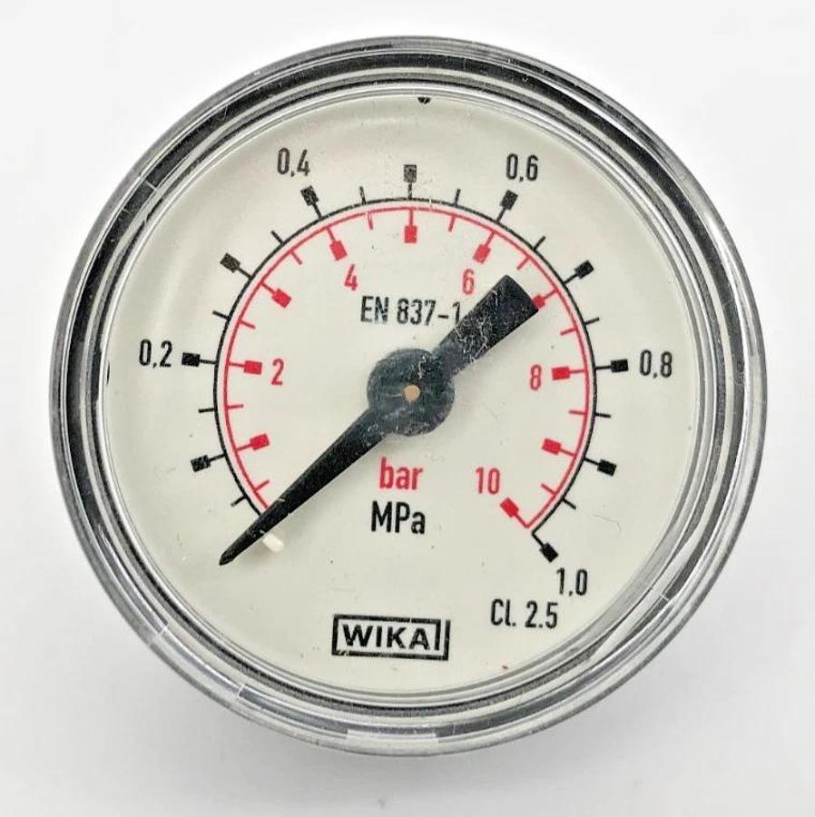 Lot of 3 New Wika 111.12.040 Gauges 10bar 90043-0043 Cl. 2.5 - No Box