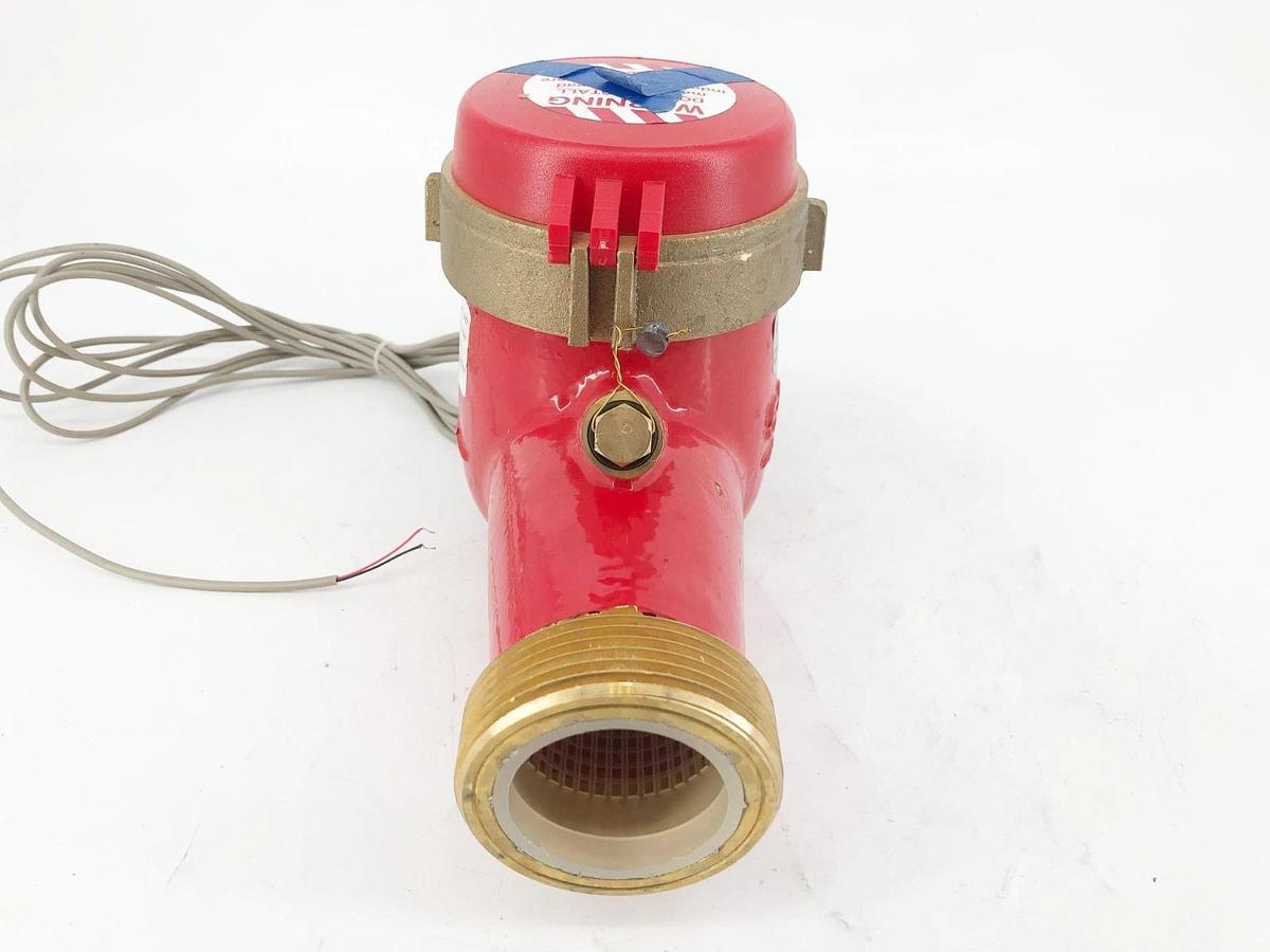 New Seametrics MJHR-200-10G Hot Water Meter Pulser Reed Switch Dry Contact 2"