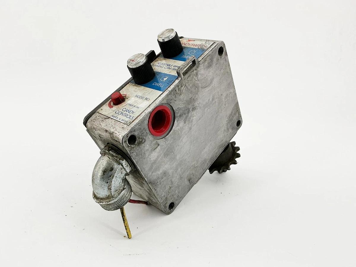Used Candy Controls Model A Rotating Cam Limit Switch