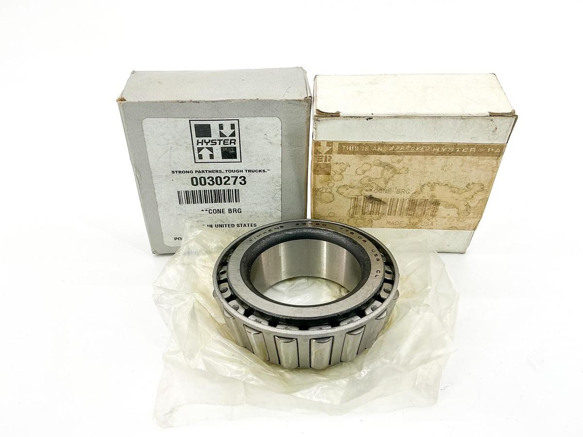 New Lot of 2 Hyster 0030273 Cone BRG Timken 25560 778 08