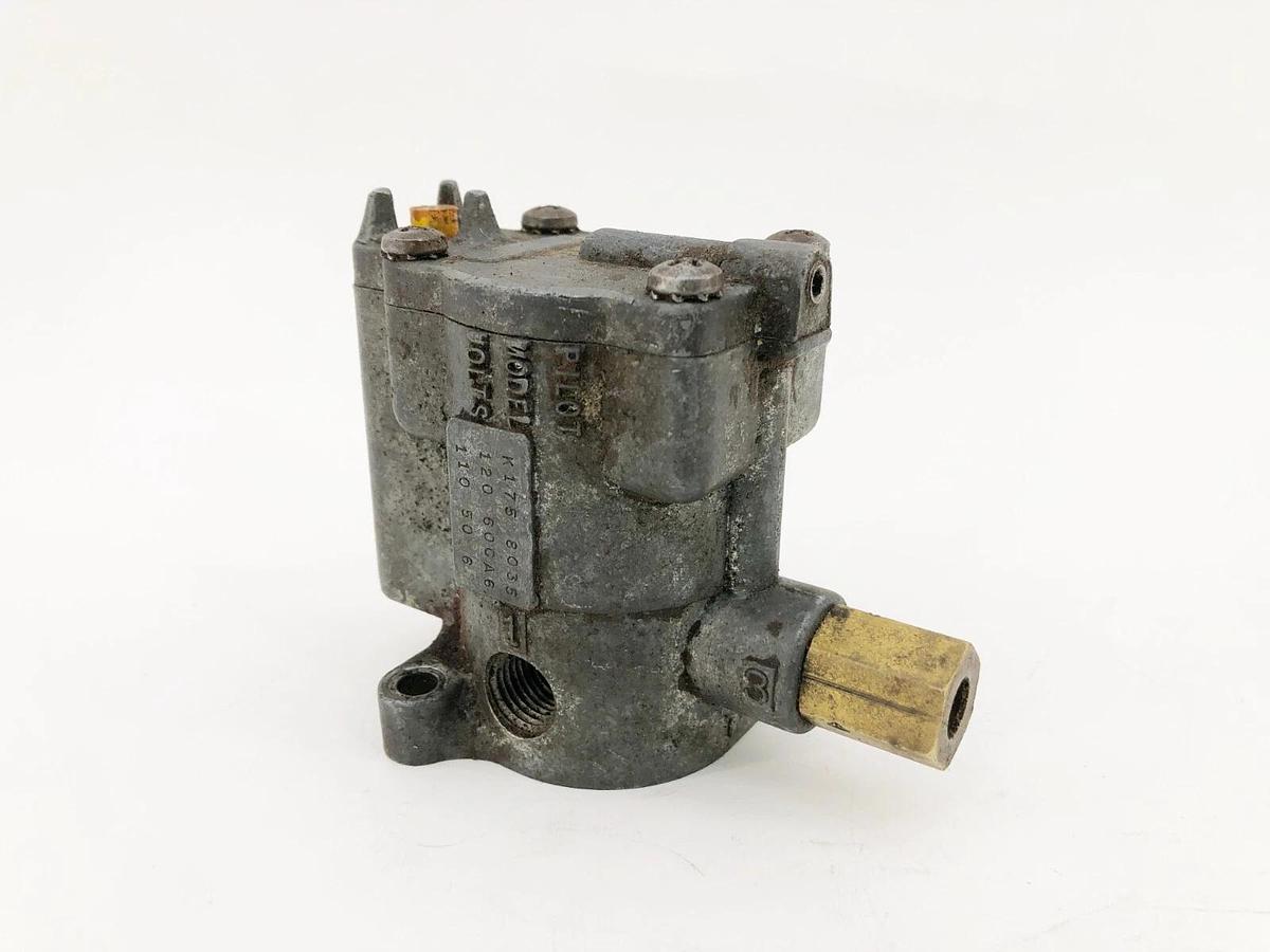 Used Schrader Bellows K175-8035 Pilot Valve 120/110VAC 50/60Hz