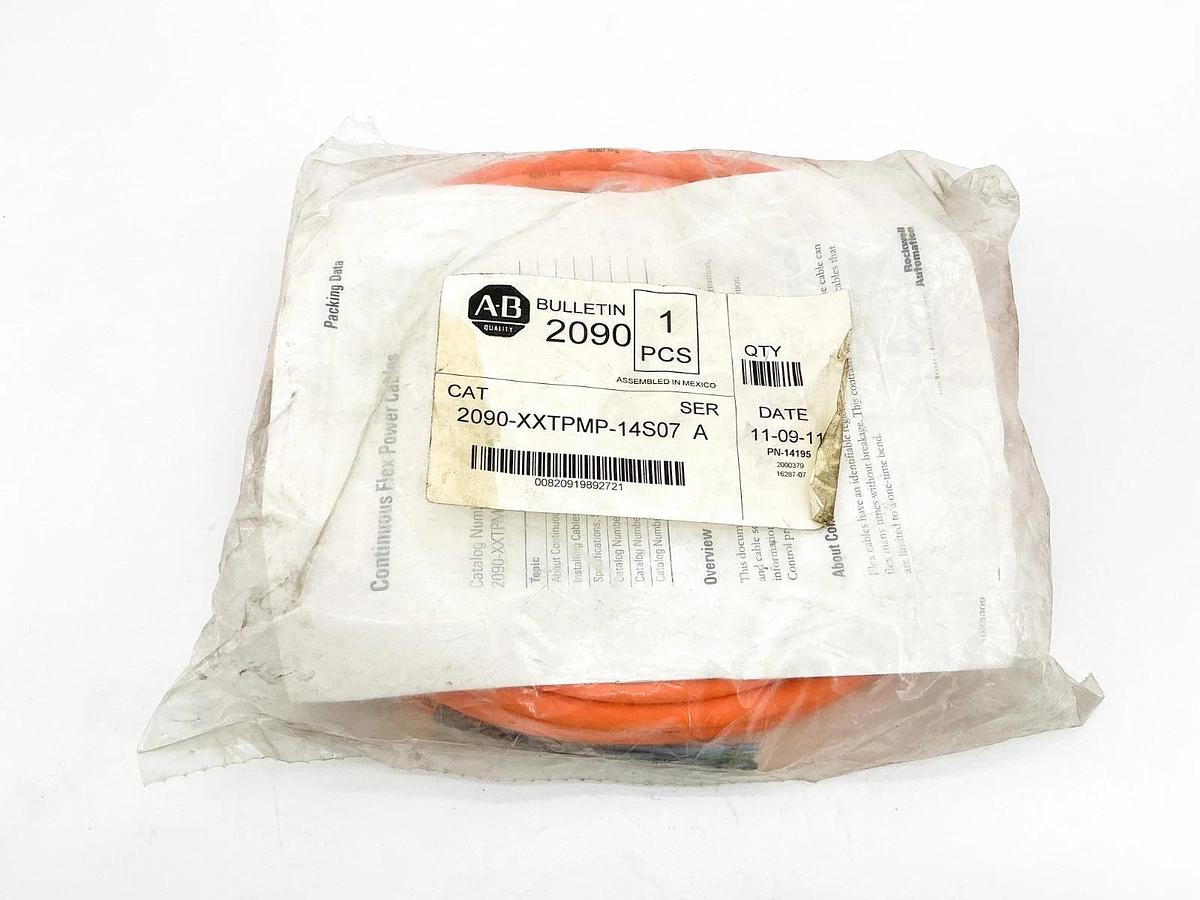 New Allen Bradley 2090-XXTPMP-14S07 Continuous Flex Power Cable 600V Ser.A
