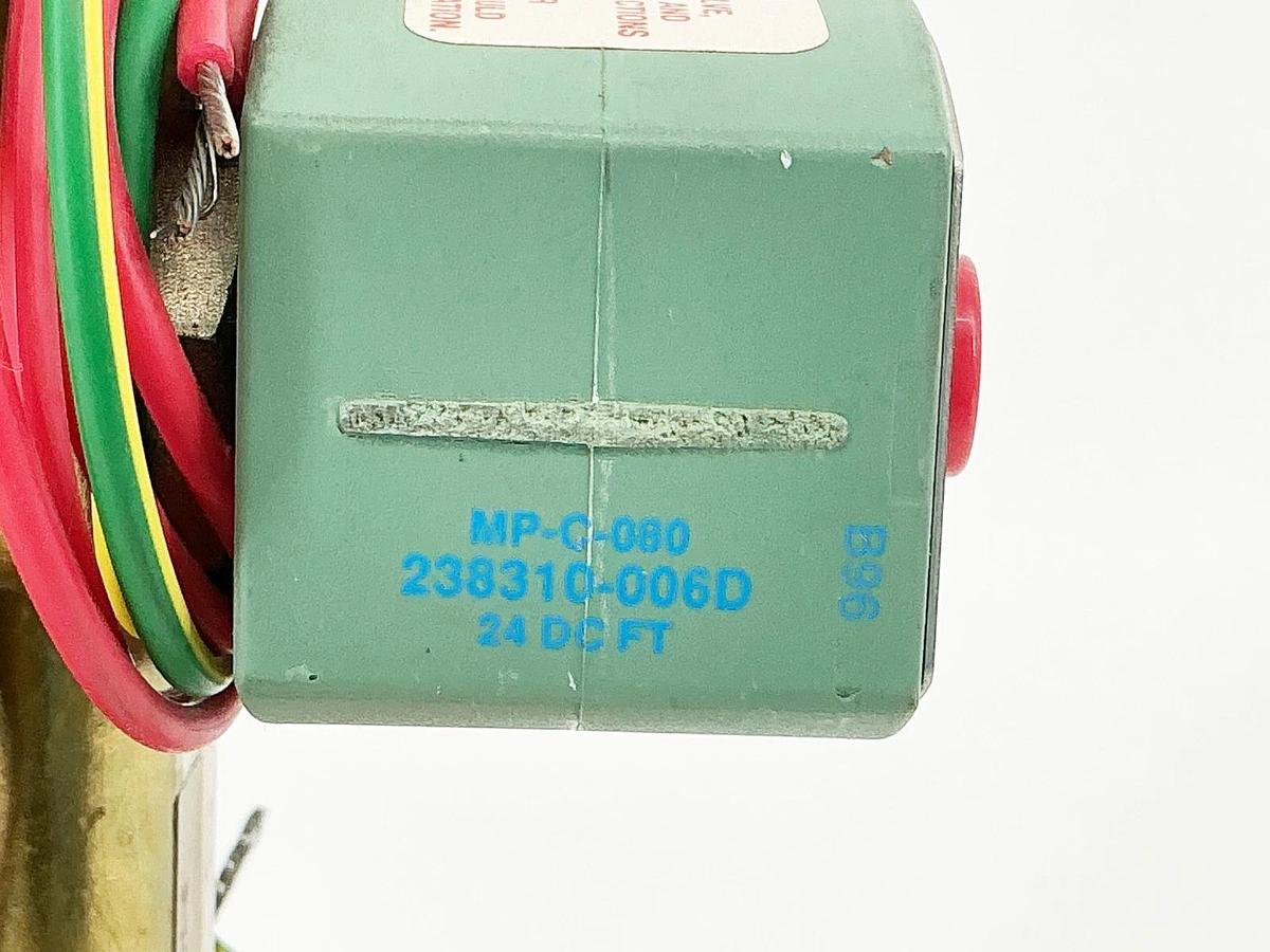 New Asco 8344G54 24VDC 4-Way Solenoid Valve 10-125PSI 3/4" Pipe 10.6W - No Box