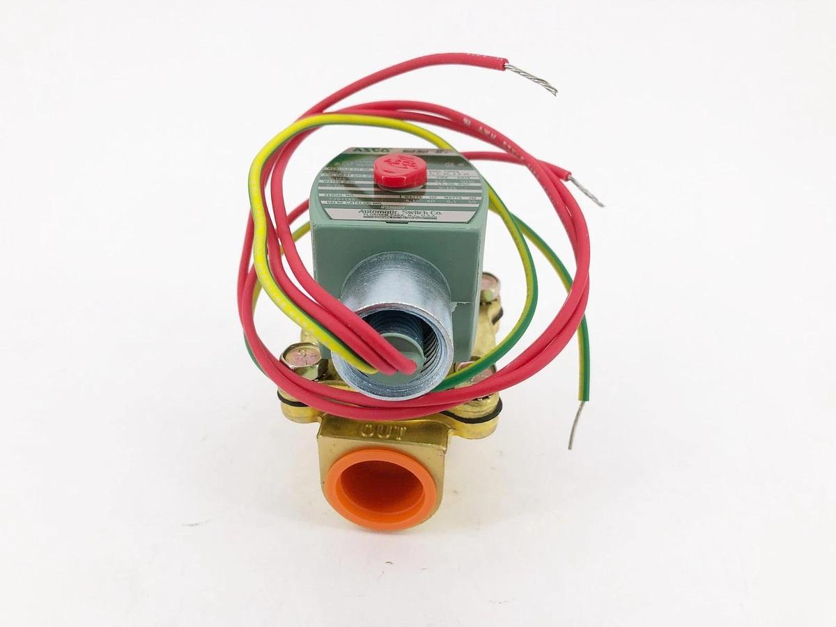 New Asco 8210G9 440/480V Solenoid Valve 2-Way 3/4" - No Box
