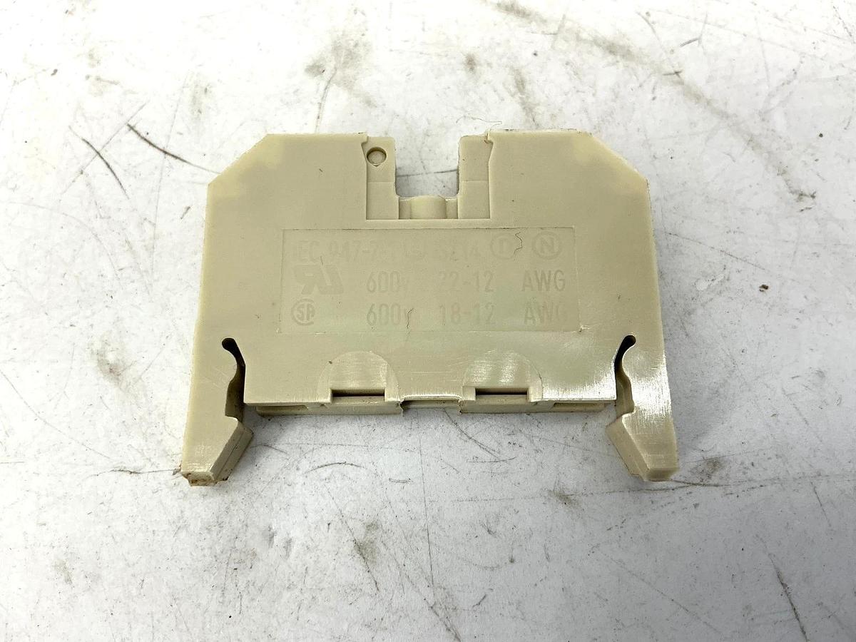 Used Lot of 20 Siemens 8WA1011-1DF11 Terminal Block 600V 22-12AWG 800V 8WA1 011-1DF11