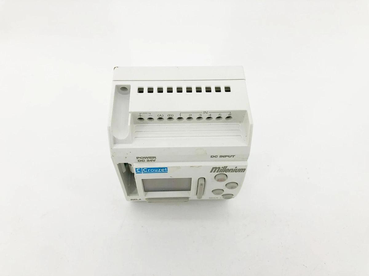 Used Crouzet MAS 10 RCD Control Module, Supply: 24VDC, 6x DC Inputs 24VDC 89-750-003