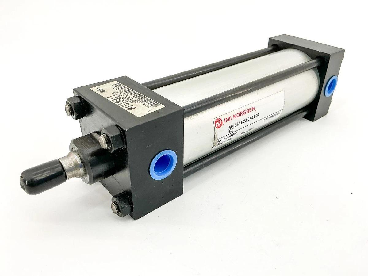 New Norgren A0133A1-2.00X5.000-PS Pneumatic Cylinder 2" Bore 5" Stroke - No Box