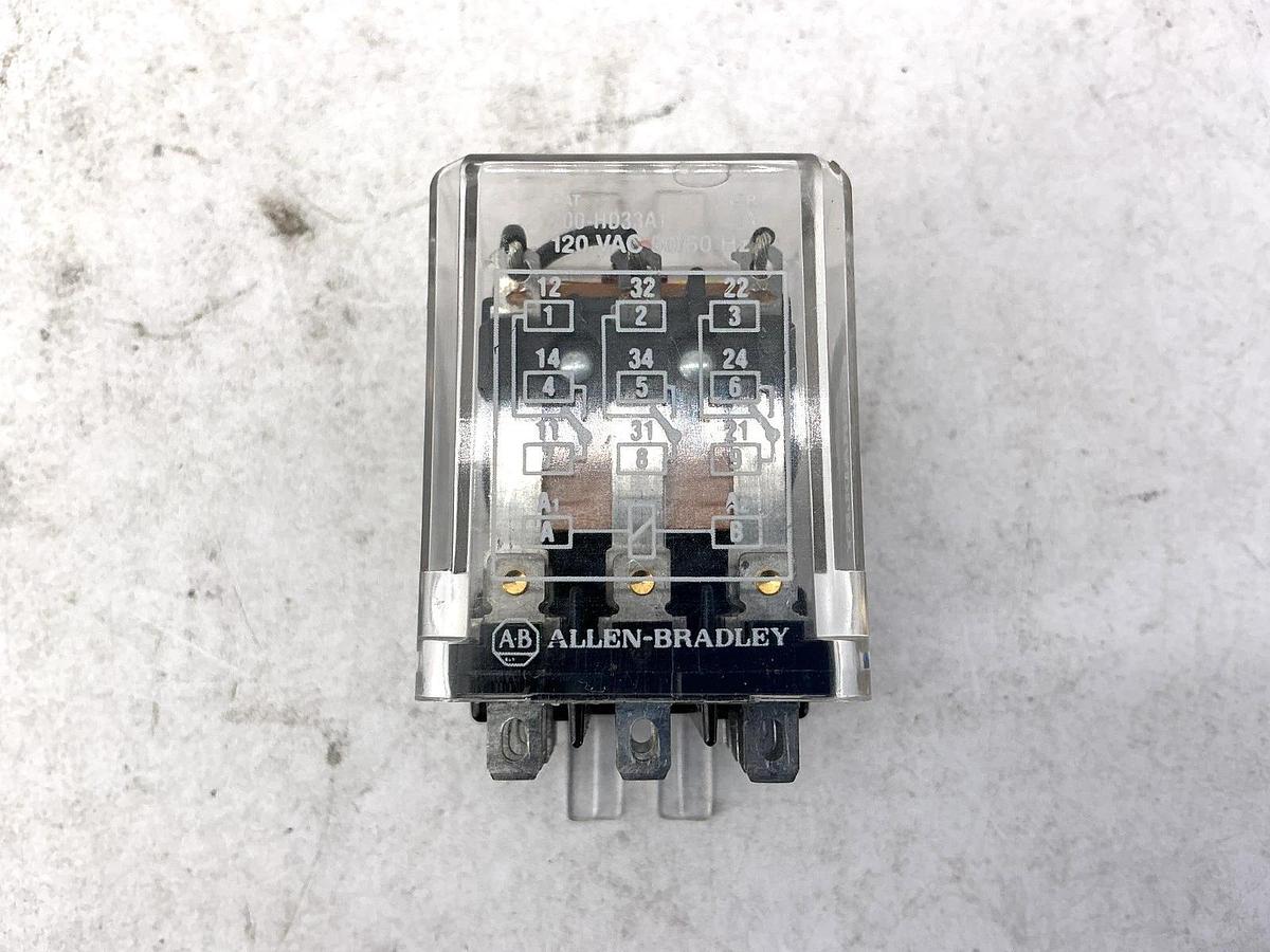 New Allen Bradley 700-HD33A1 Ser A Relay 11-Pin 10A 120VAC 50/60HZ - No Box