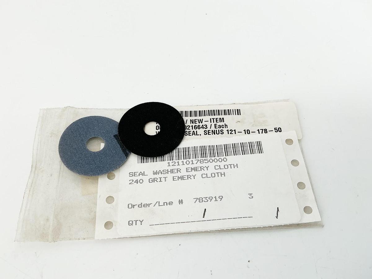 New Senus 121-10-178-50 Pump Seal Emery Cloth 240 Grit Washer - No Box