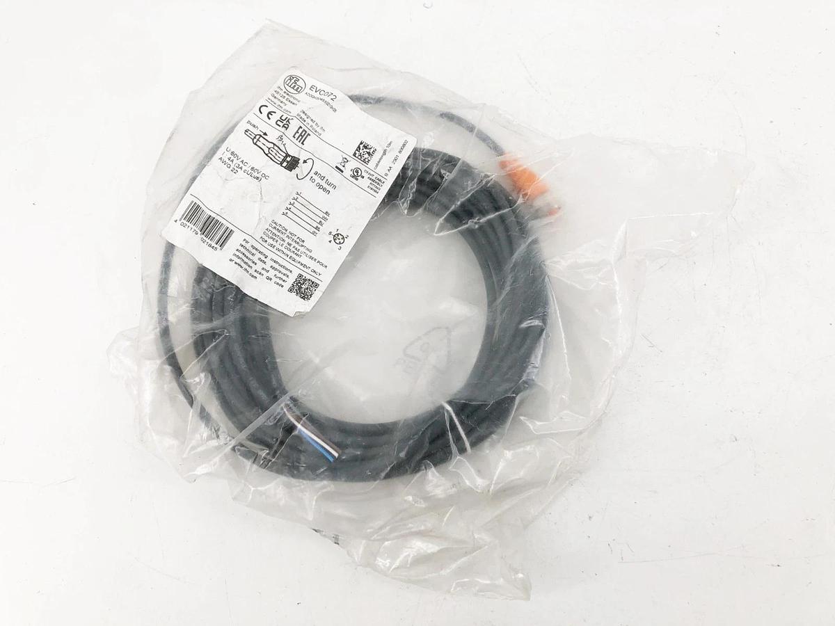 New IFM Efector EVC072 Female Cordset ADOGH050MSS0010H05