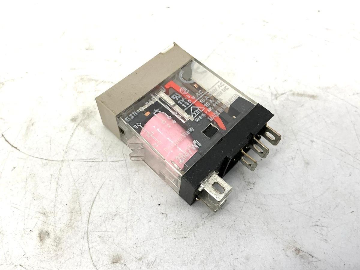 Lot of 3 New OMRON G2R-1-S-DC24(S) Relay 1-Pole 5-Pin 10A 24VDC Coil G2R-1-S(S)