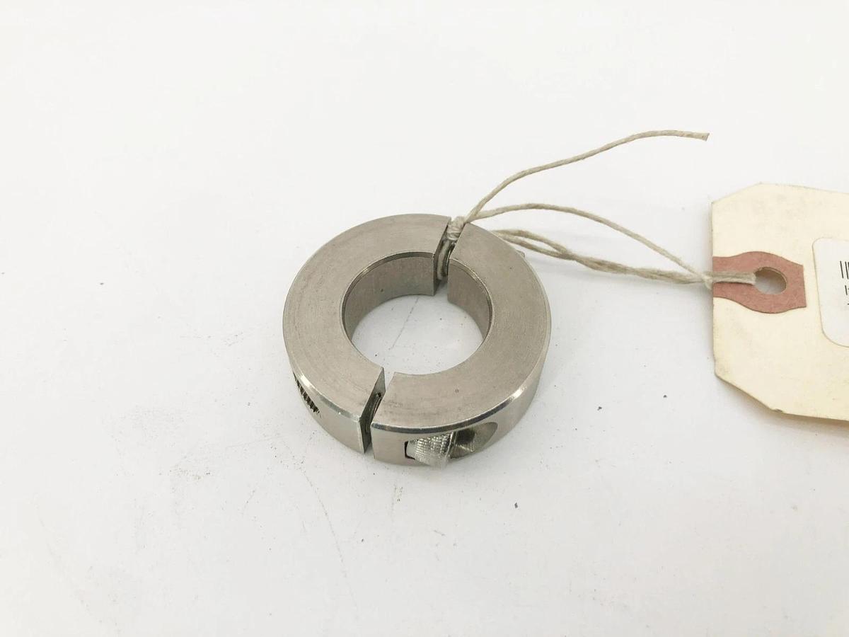 New Climax 2C-093-S Two-Piece Split Clamp Collar Stainless Steel 15/16" ID