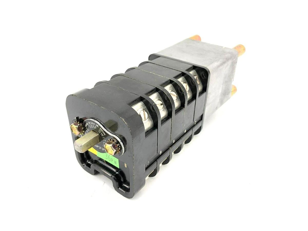 New GE General Electric E4A26P1F1P1 Type SBM Rotary Switch (Missing Handle)