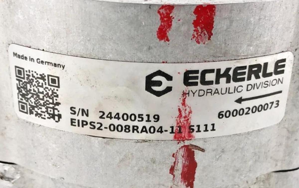 Used Eckerle EIPS2-008RA04-11 S111 Gear Pump 6000200073 (For Parts Only)