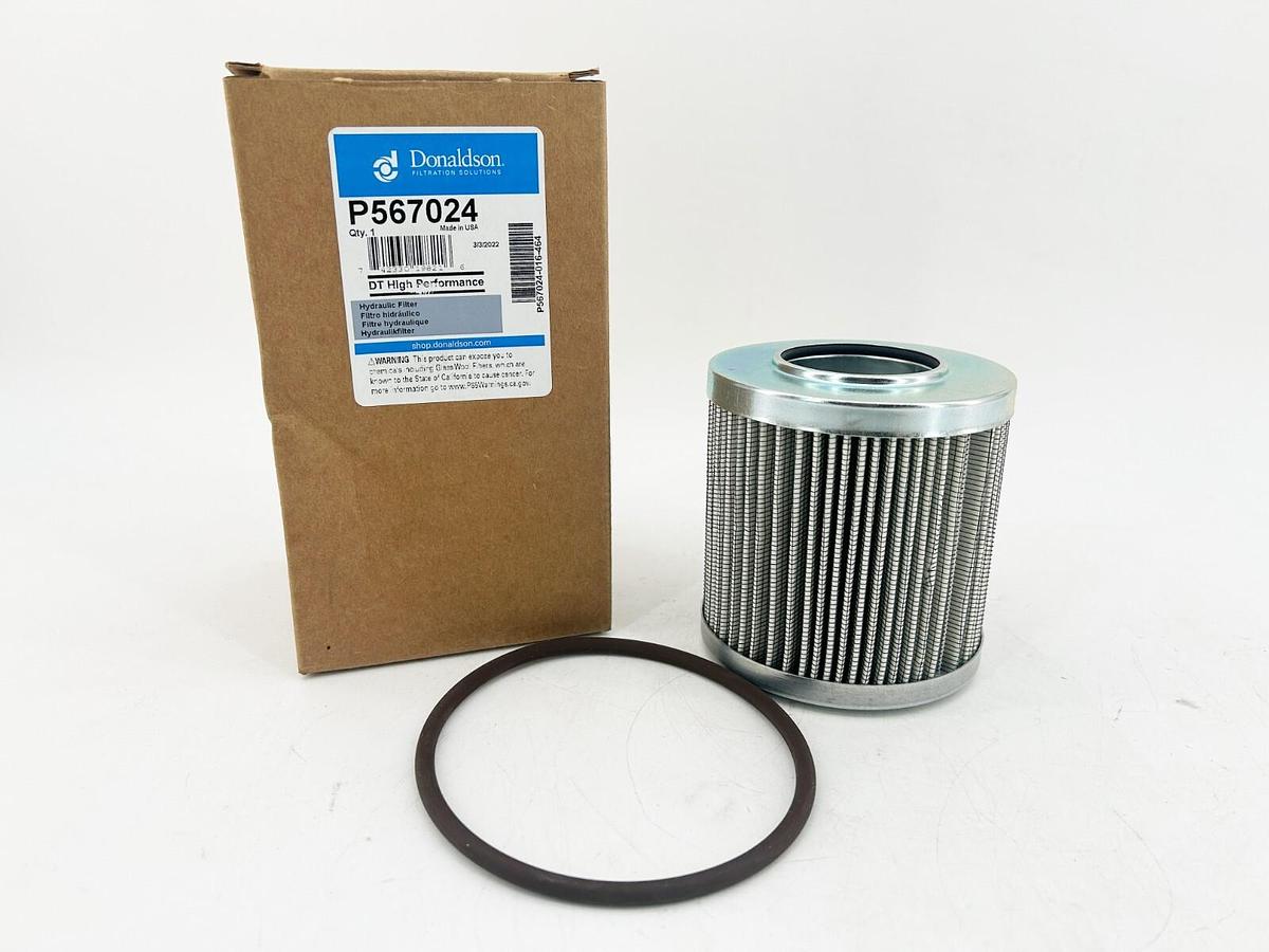 New Donaldson P567024 Hydraulic Filter Cartridge 23 Micron 450PSI