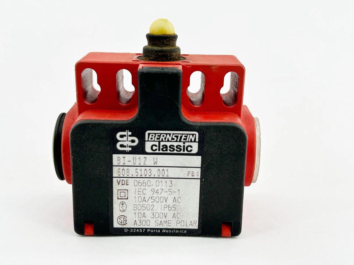 New Bernstein BI-U1Z-W Limit Switch 10A 500V IP65 608-5103-001