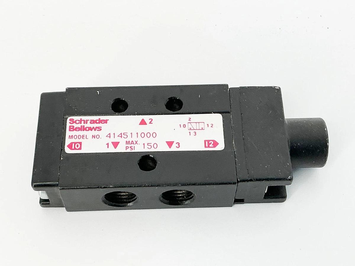 Schrader Bellows 414511000 3 Way Spool Valve 150PSI - No Box