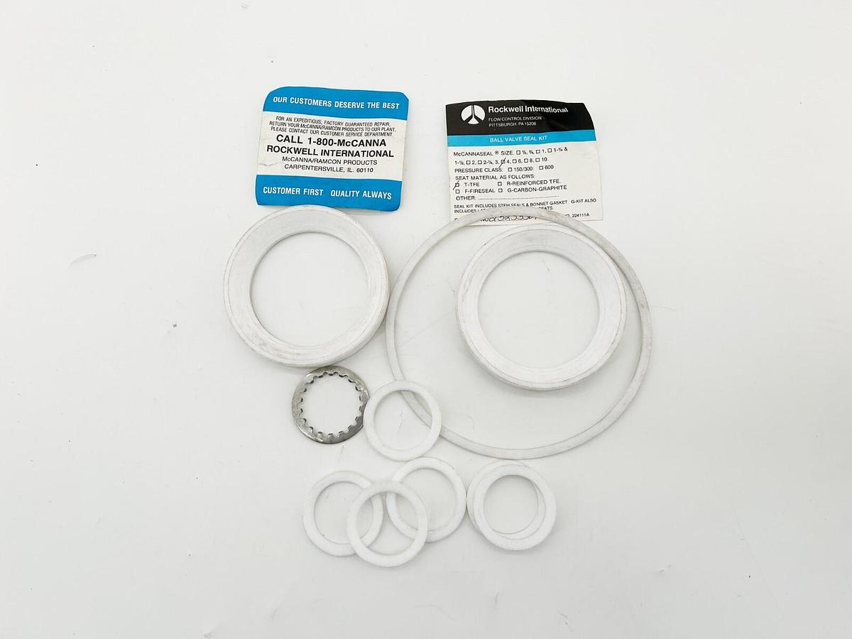 New Rockwell International 232S3S6TZ Ball Valve Seal Kit for 4"