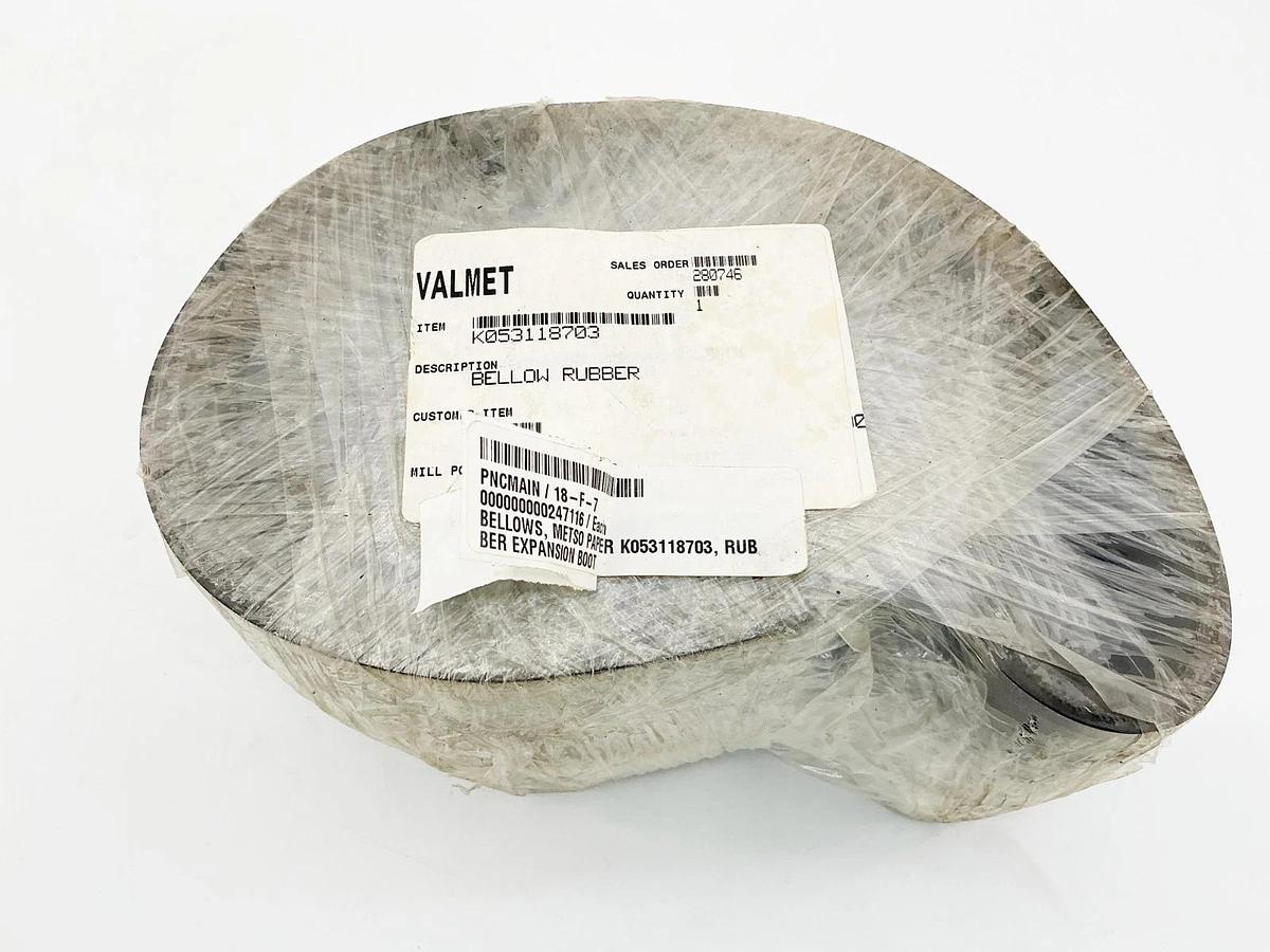 New Valmet K053118703 Rubber Bellow Expansion Boot K053118703