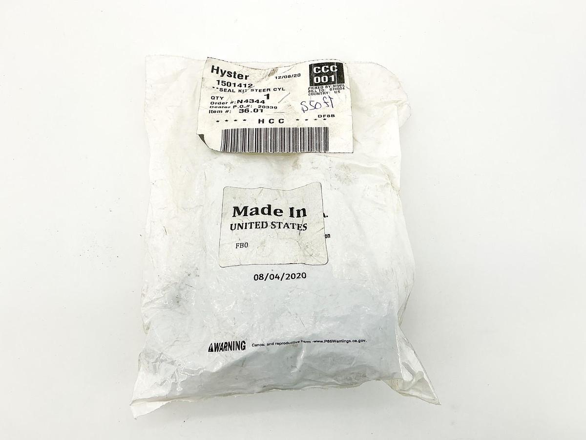 New Hyster 1501412 Steer CYL Seal Kit