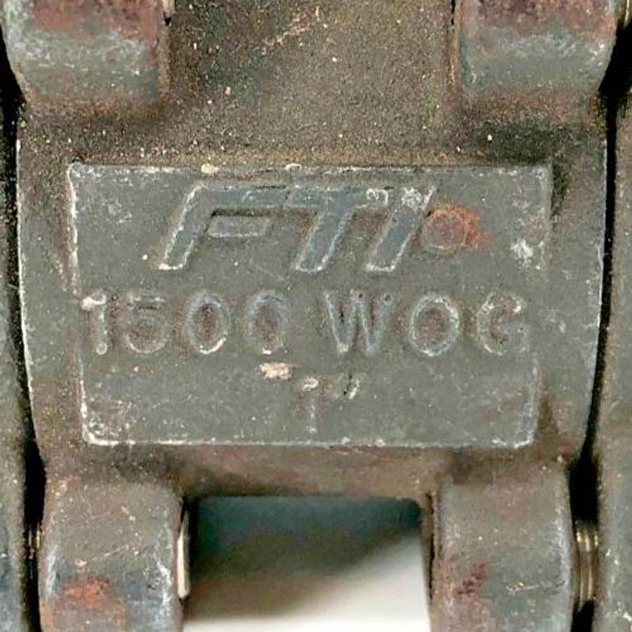 New FTI 1500 WOG 1" Ball Valve 200 WCB/A216 - No Box