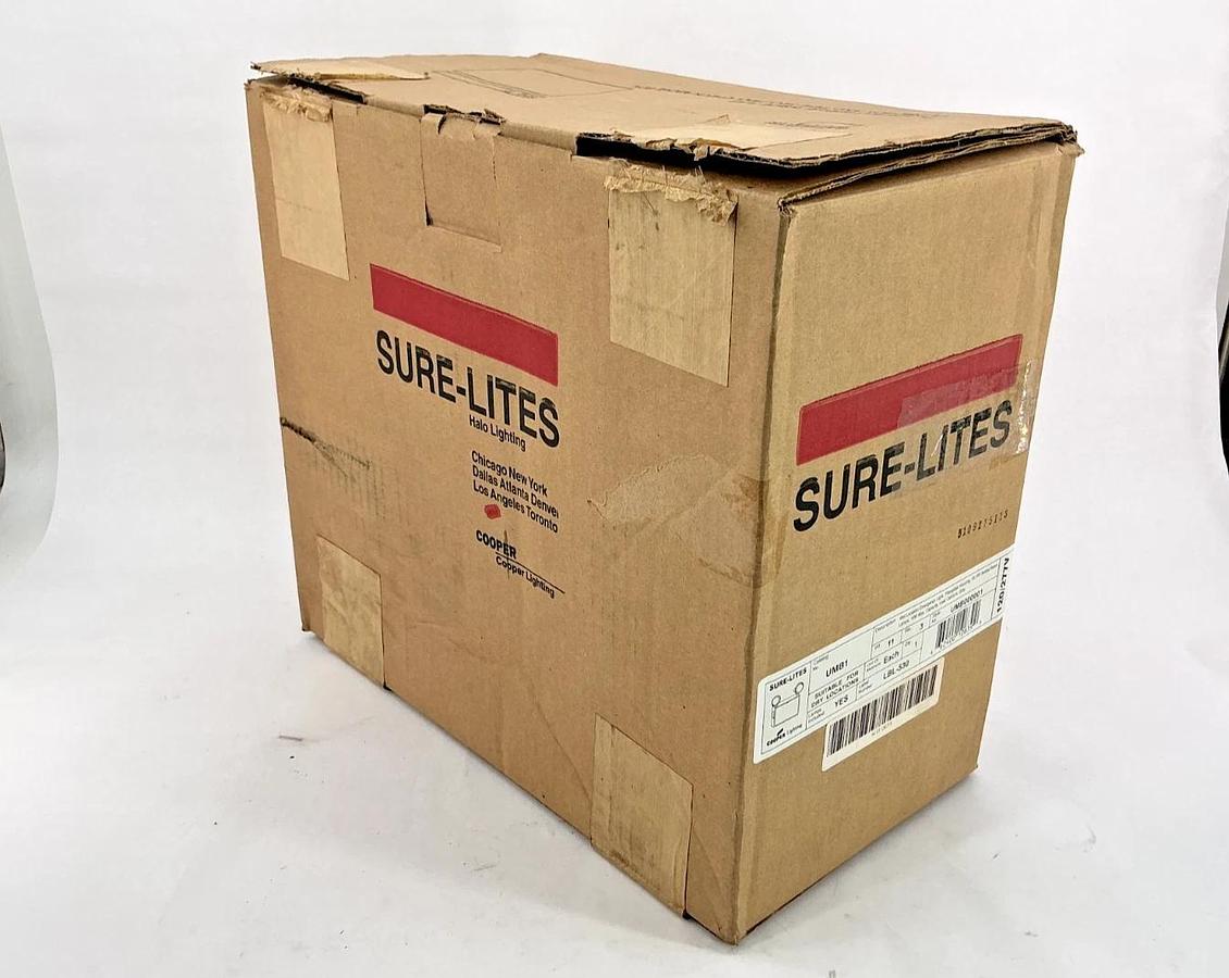 New Cooper Lighting UMB1 Sure-Lites Wet Location Emergency Light 6V 18W Max