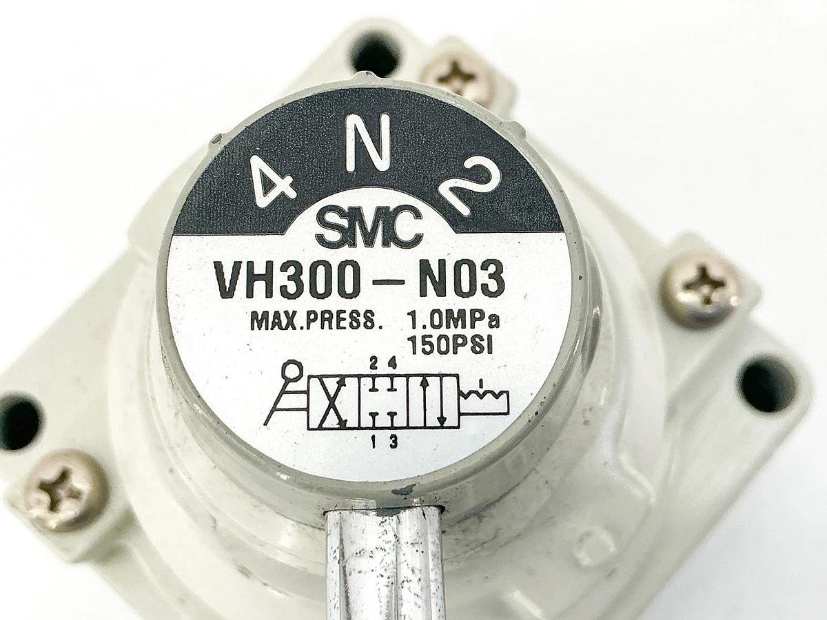 New SMC VH300-N03 Control Hand Valve 150PSI 1.0MPa - No Box