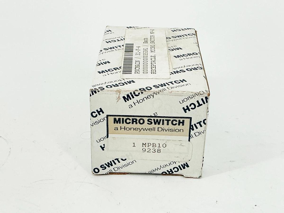 New Lot of 2 Honeywell Microswitch MPB10 Photoelectric Receptacle Base