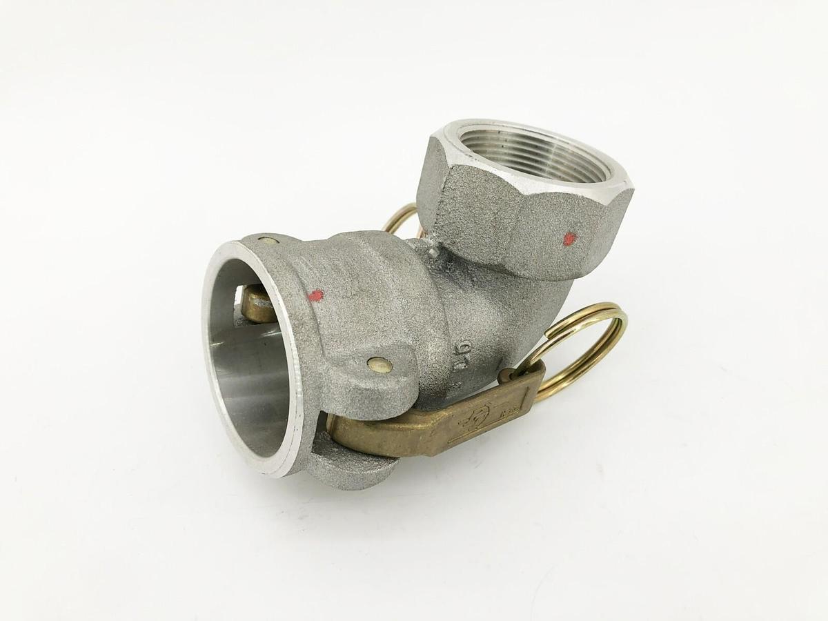 New PT 15LB Coupler x Female NPT Thread 90° 1-/2" W/ HB20 Cam Arms
