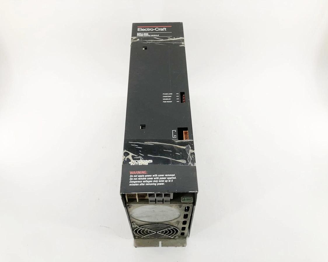 Used Electro-Craft 9101-3000 Servo Power Supply Model PSM-50 120/240VAC 3PH 50/60Hz