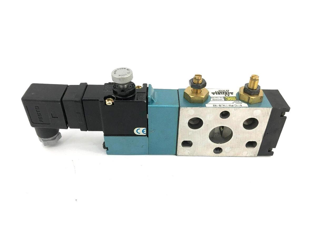 New MAC Valves 811C-PM-114JB-192 Solenoid Valve 110-120VAC 50/60Hz