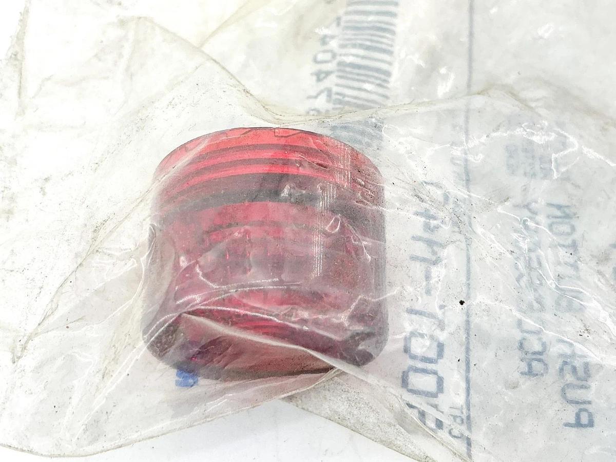 New Lot of 5 Allen Bradley 800T-N40 Illuminated Red Extended Cap Red Ser.C