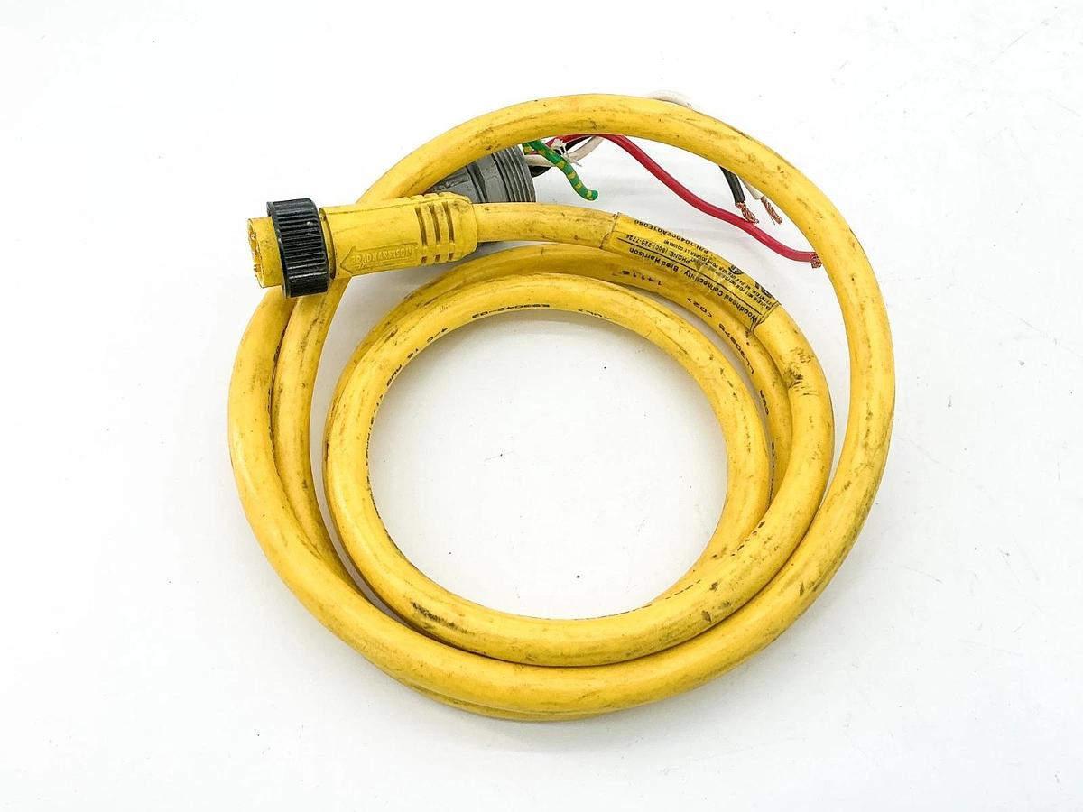 Used Woodhead 104002A01F060 Cordset 600V 10A 6'