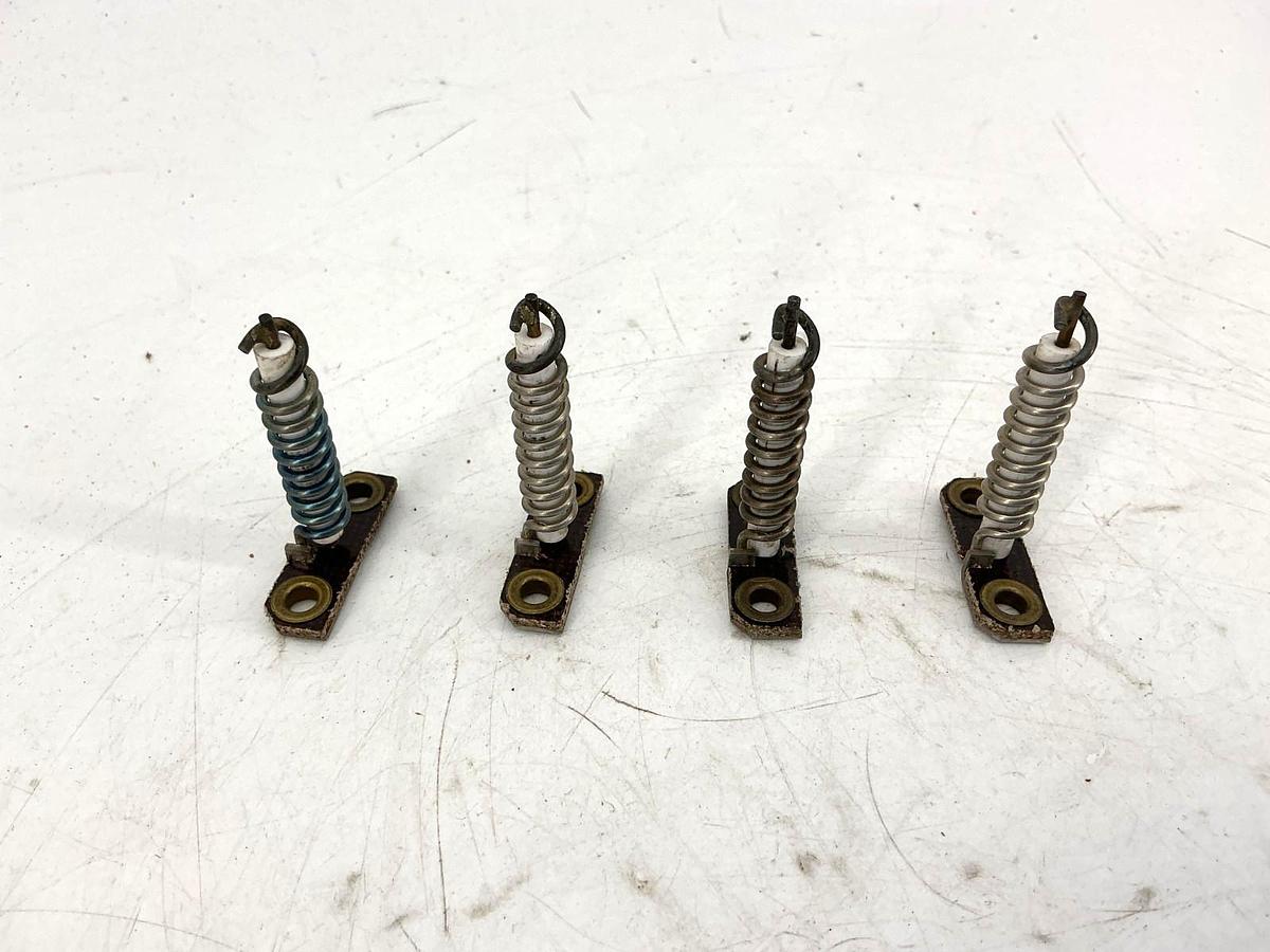 Used Lot of 4 Westinghouse H33 Thermal Overload Relay Heater Element 33