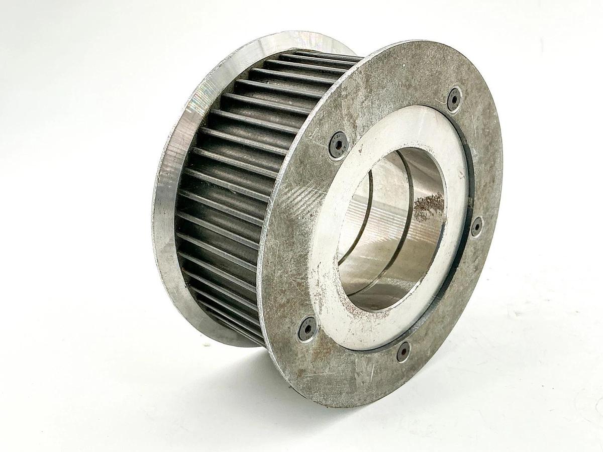 New Emmeti HTD-8M-50 Idler Belt Pulley 55mm Bore 5-1/4" OD 60.89mm L - No Box