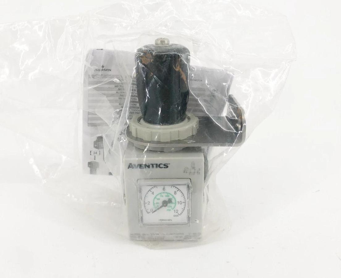 New Aventics 8651AM002G232G0 Manifold Regulator 7-125psig 1/4" NPTF