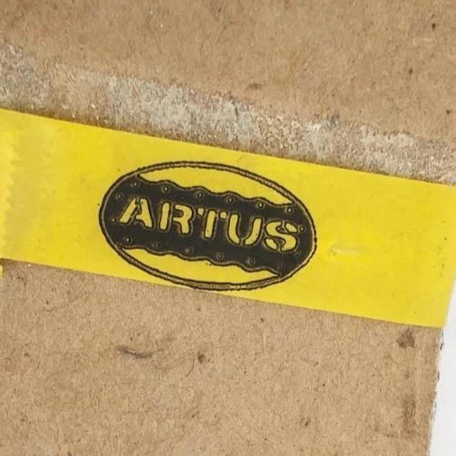 New Artus Shim Set Aluminum Blue Silver Orange 4-Hole 13" OD 9-1/4" ID - No Box