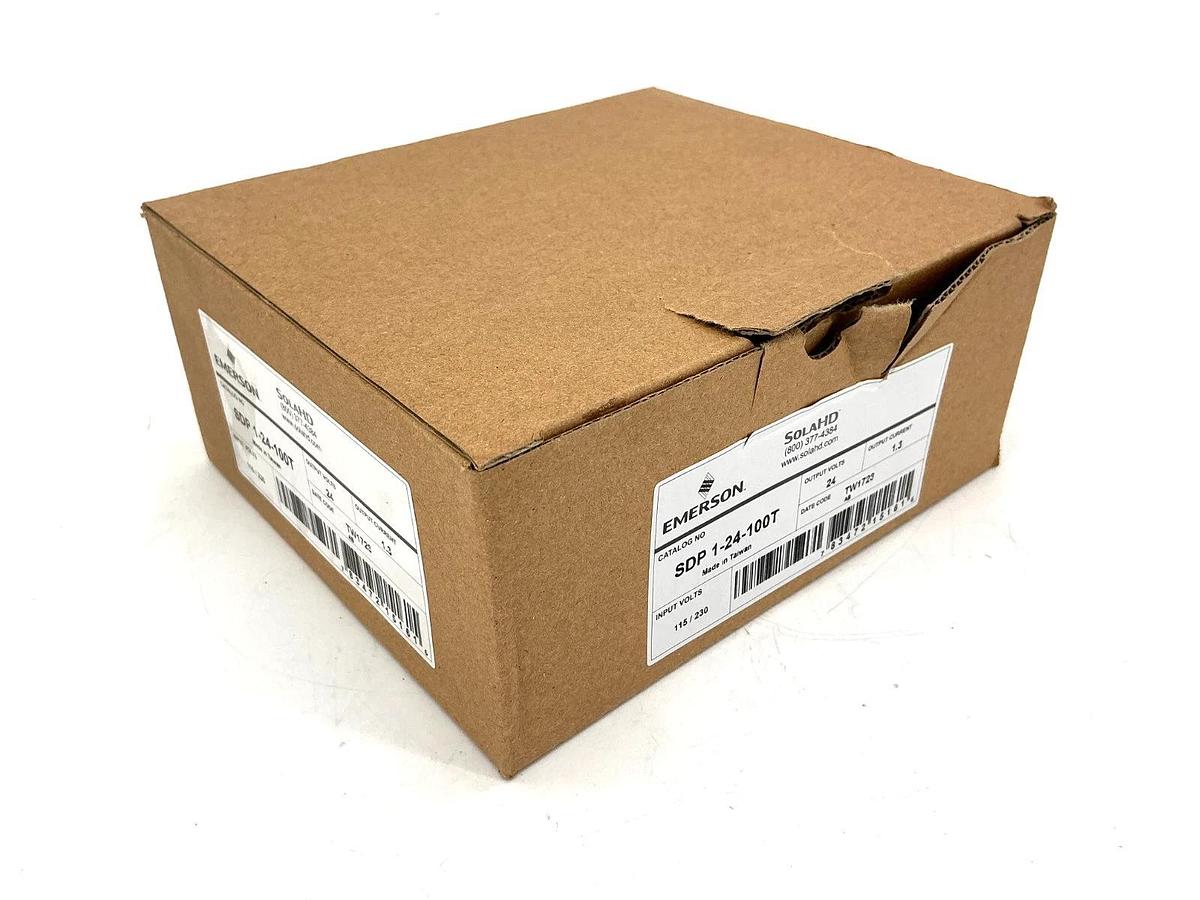 New Emerson Sola SDP-1-24-100T Power Supply 1.3A 24VDC 115/230VAC