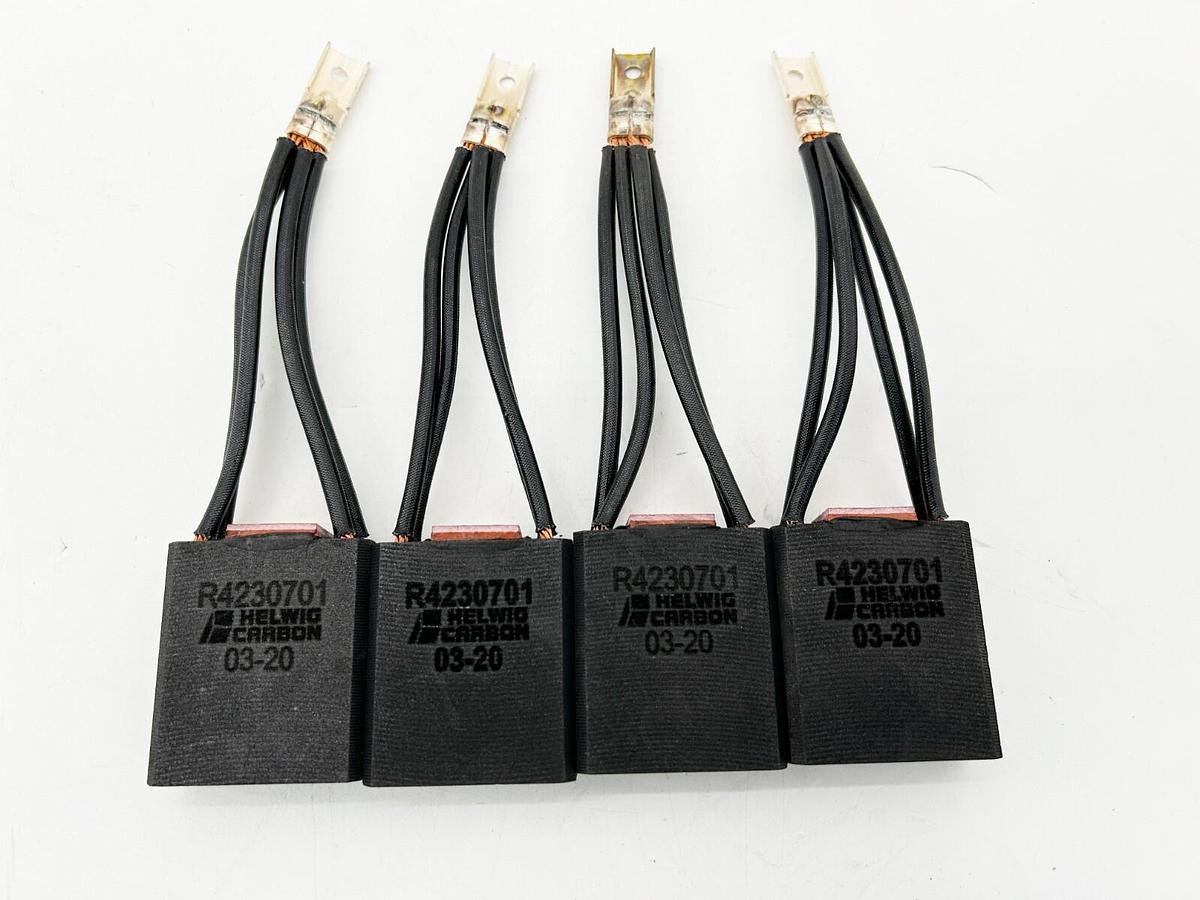 New Lot of 4 Helwig Carbon R4230701 Motor Brush