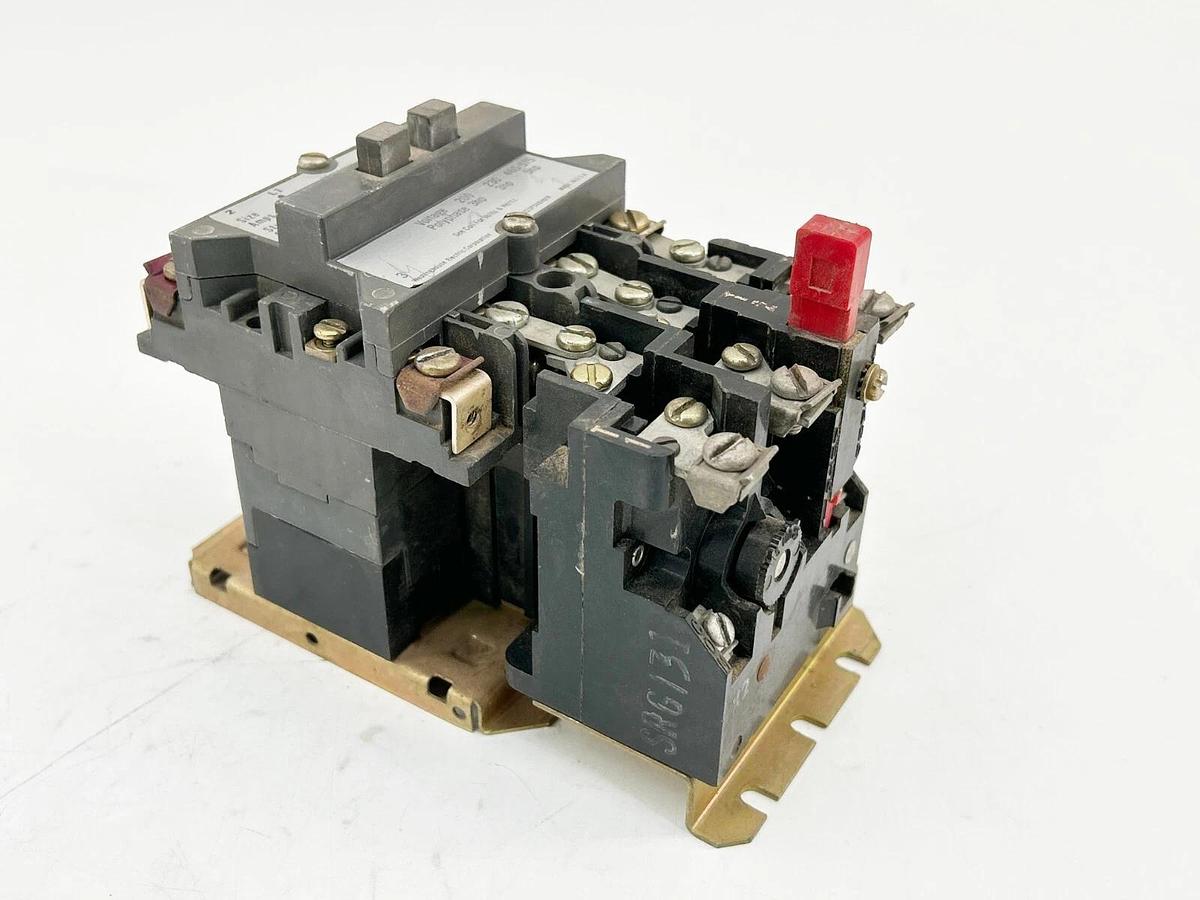 Used Westinghouse A200M0CAC Motor Starter 3P Size 0 18A 120V 5HP 480V 50/60Hz