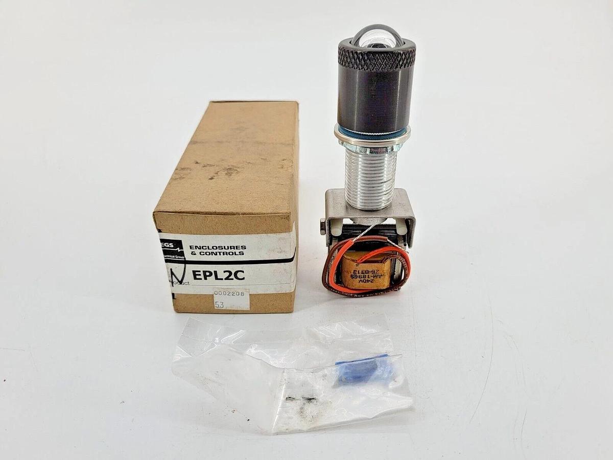 New EGS NEPL2C Power Indicator W/ 240V Transformer