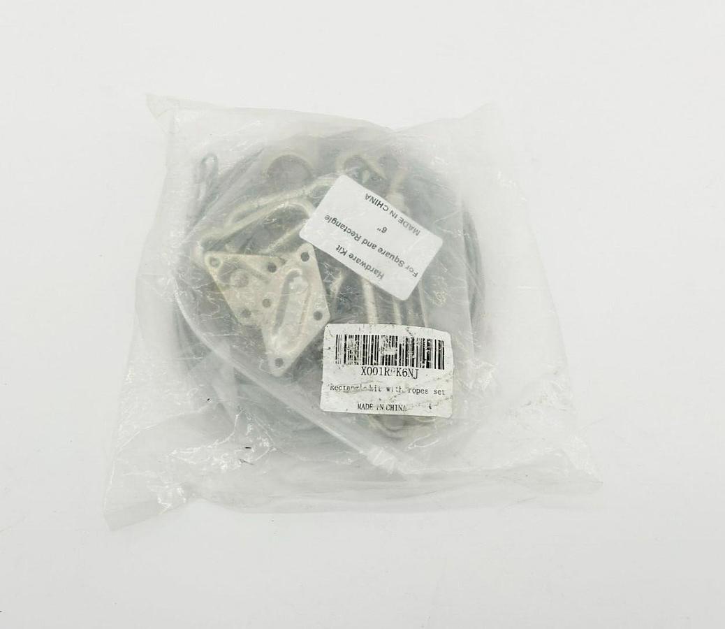 New X001RPK6NJ Rectangle Kit With Ropes Set 6"