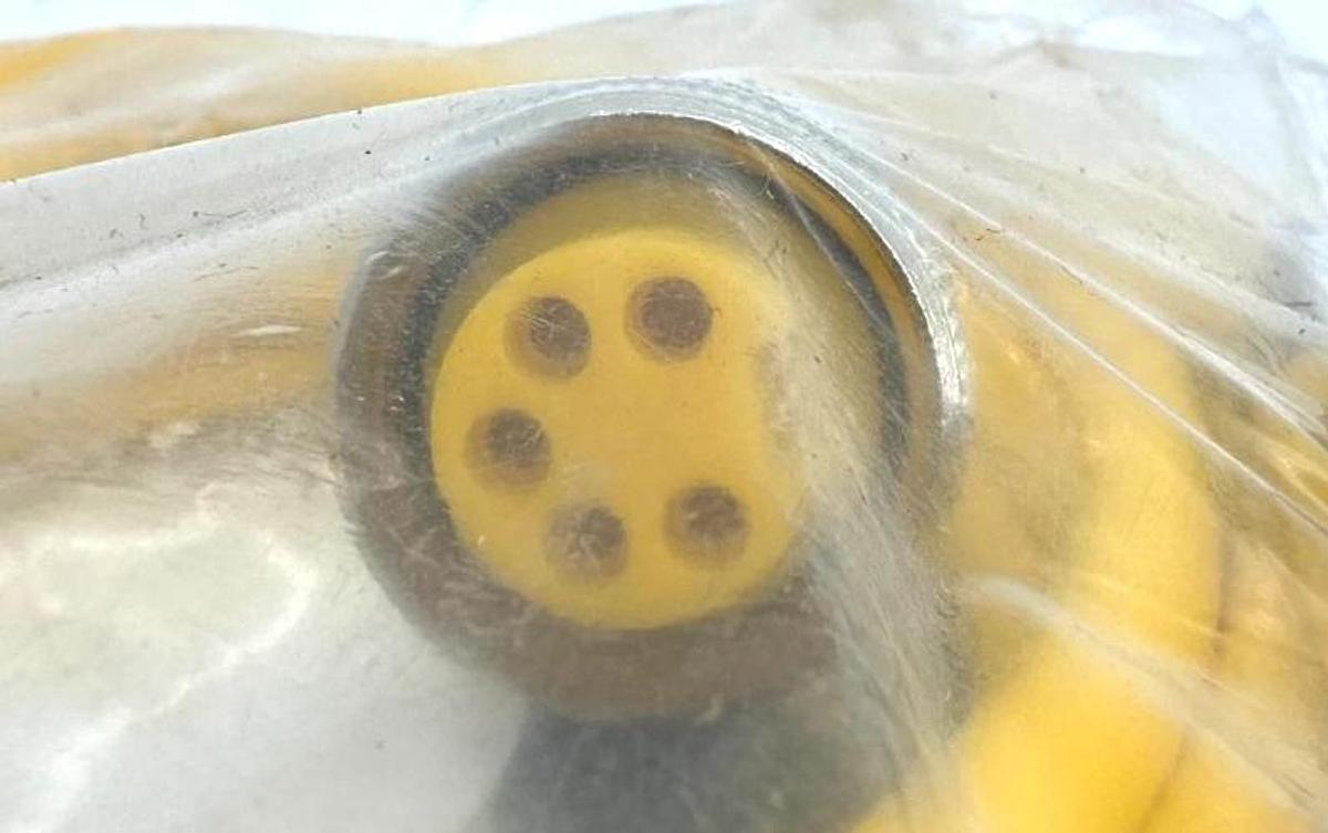 New Turck RKM-50-6M Single End Cable U2058 Female Connector 7/8" Minifast