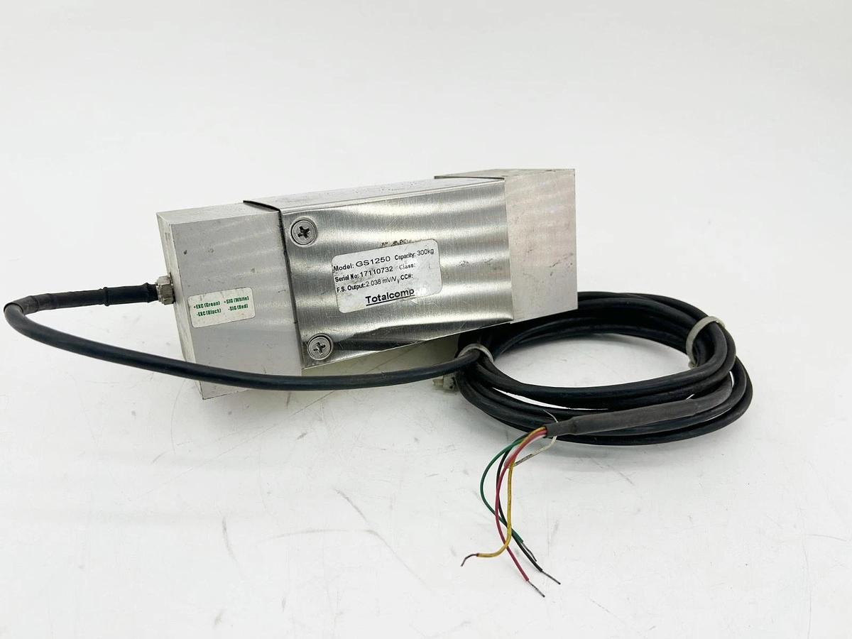 Used Totalcomp GS1250 Weight Sensor 300KG 2.038