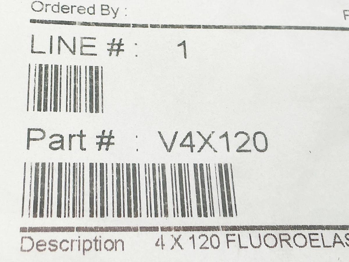 New Applied Industrial Technologies V4X120 O-Ring 4X120