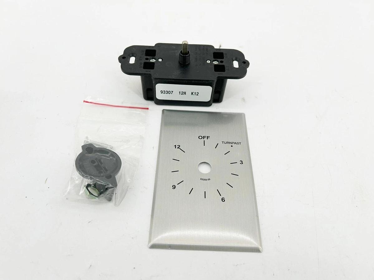 New Tork C512H Spring Wound Timer Silver 125V 93307