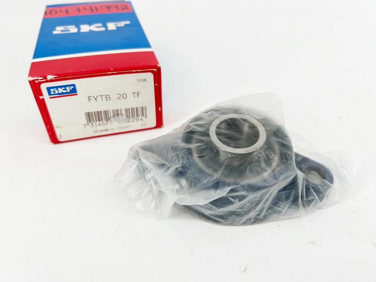 New SKF FYTB-20-TF Two-Bolt Flange Ball Bearing Unit 30mm FYTB20TF