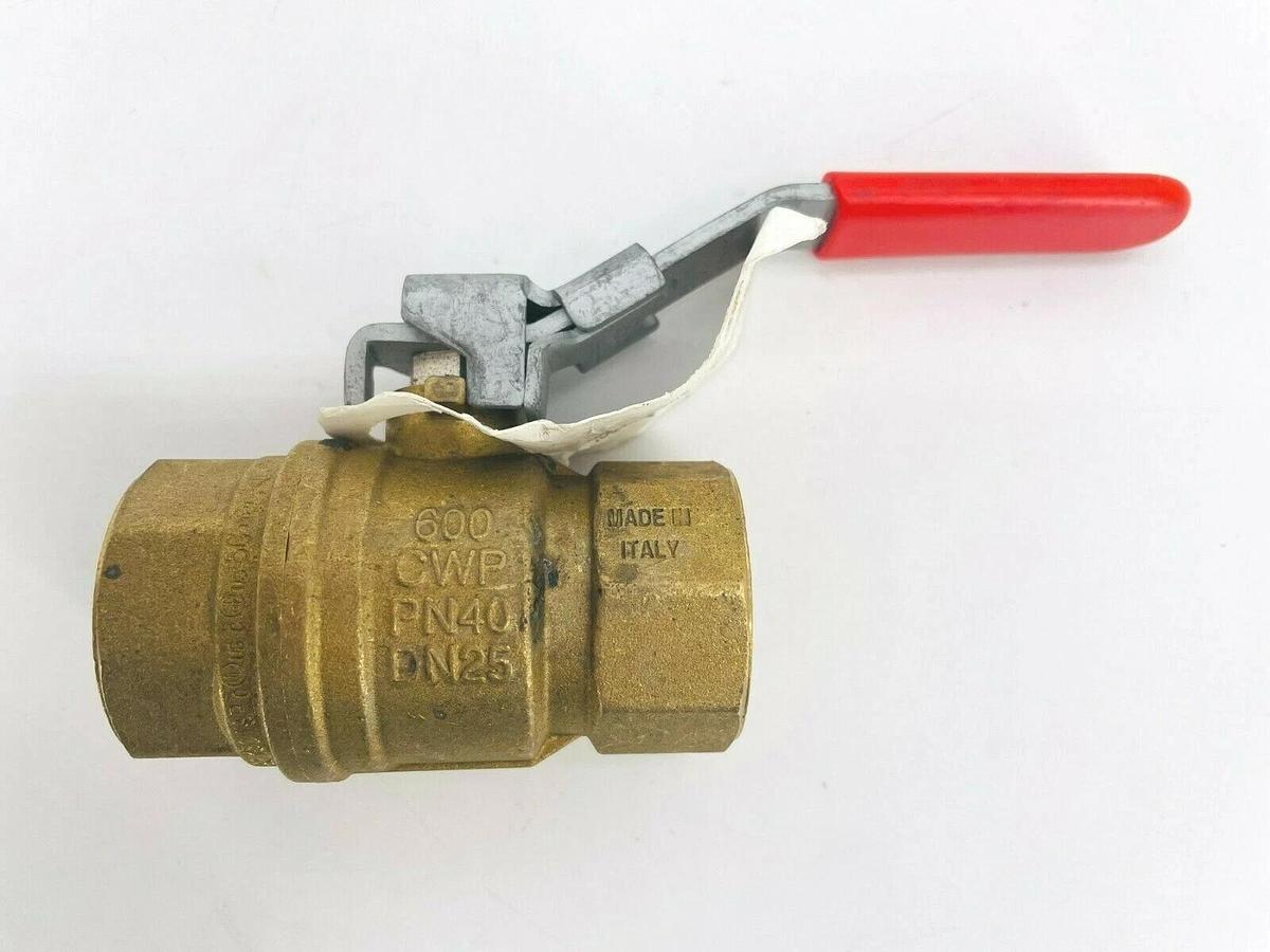 Used New DynaQuip VMH2.A9 1" Brass Body Valve 600CWP PN40 DN25