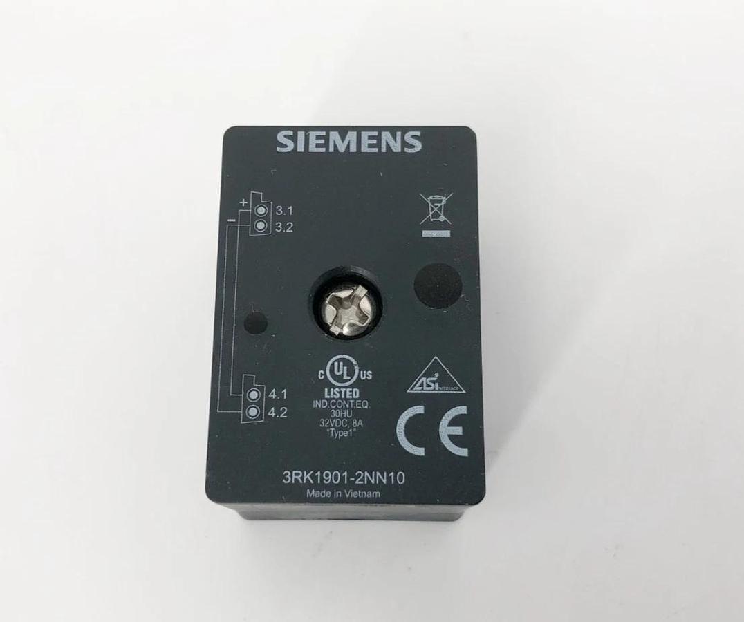 Lot of 2 New Siemens 3RK1901-2NN10 AS-Interface Distributors - No Box